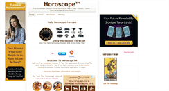 Desktop Screenshot of horoscopetm.com