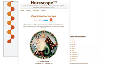 Desktop Screenshot of capricorn.horoscopetm.com